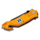 Boker Brand folding pocket knife EMS Rescue stainless steel 440A glass breaker - GoMilitar