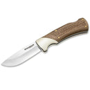 Boker Brand folding pocket knife Woodcraft stainless steel 440A wooden handle - GoMilitar