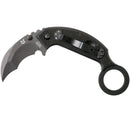 Fox Knives Brand Italy Chiropteka Klappmesser Karambit Edelstahl schwarz