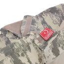Original türkischer militärischer Kampfhemd Tactical Stretch Fabric M2021 Camo