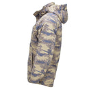 Original türkischer Militär-Feldparka mit gestepptem Rip-Stop-Futter M2018 Camo
