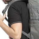 PENTAGON Levantes Henley Stripes klassisches T-Shirt mit kurzen Ärmeln, schnell trocknend