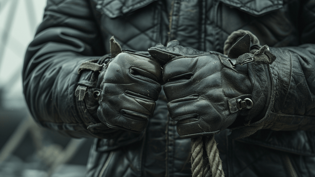 Surplus Leather Gloves - GoMilitar