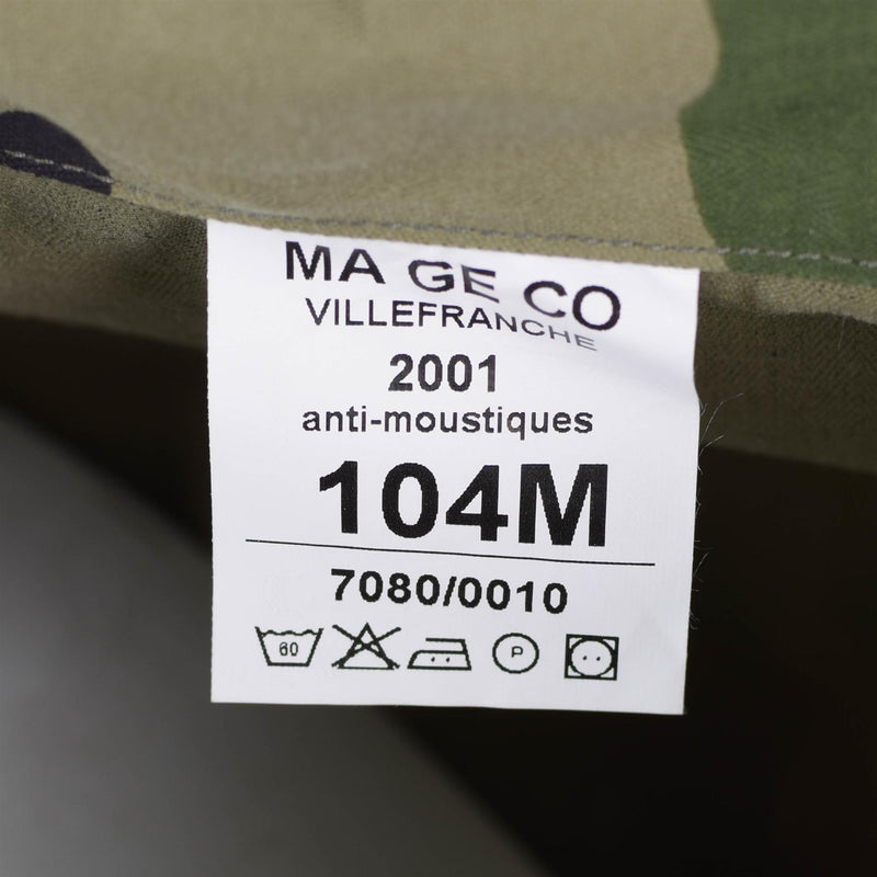 Original französische Armee F2 Kampfjacke Fatigue CE Camouflage Militärausgabe Überschuss NEU
