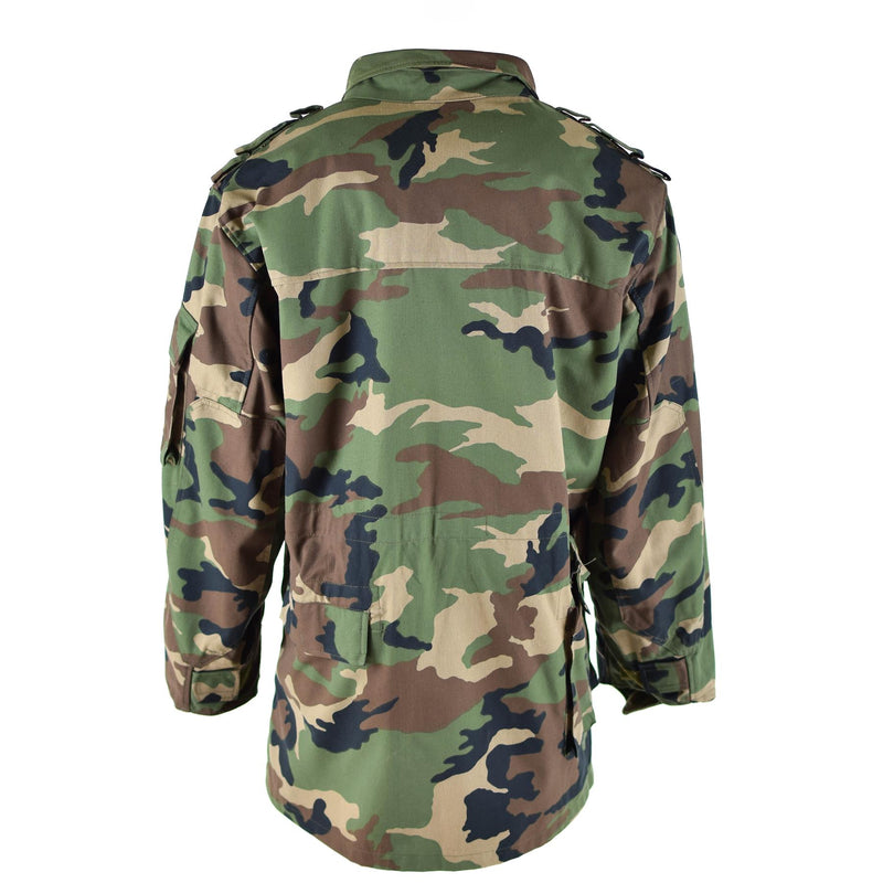 Original Vintage slowakische Armee Feldjacke M97 Camo Militär Kampfparka NEU