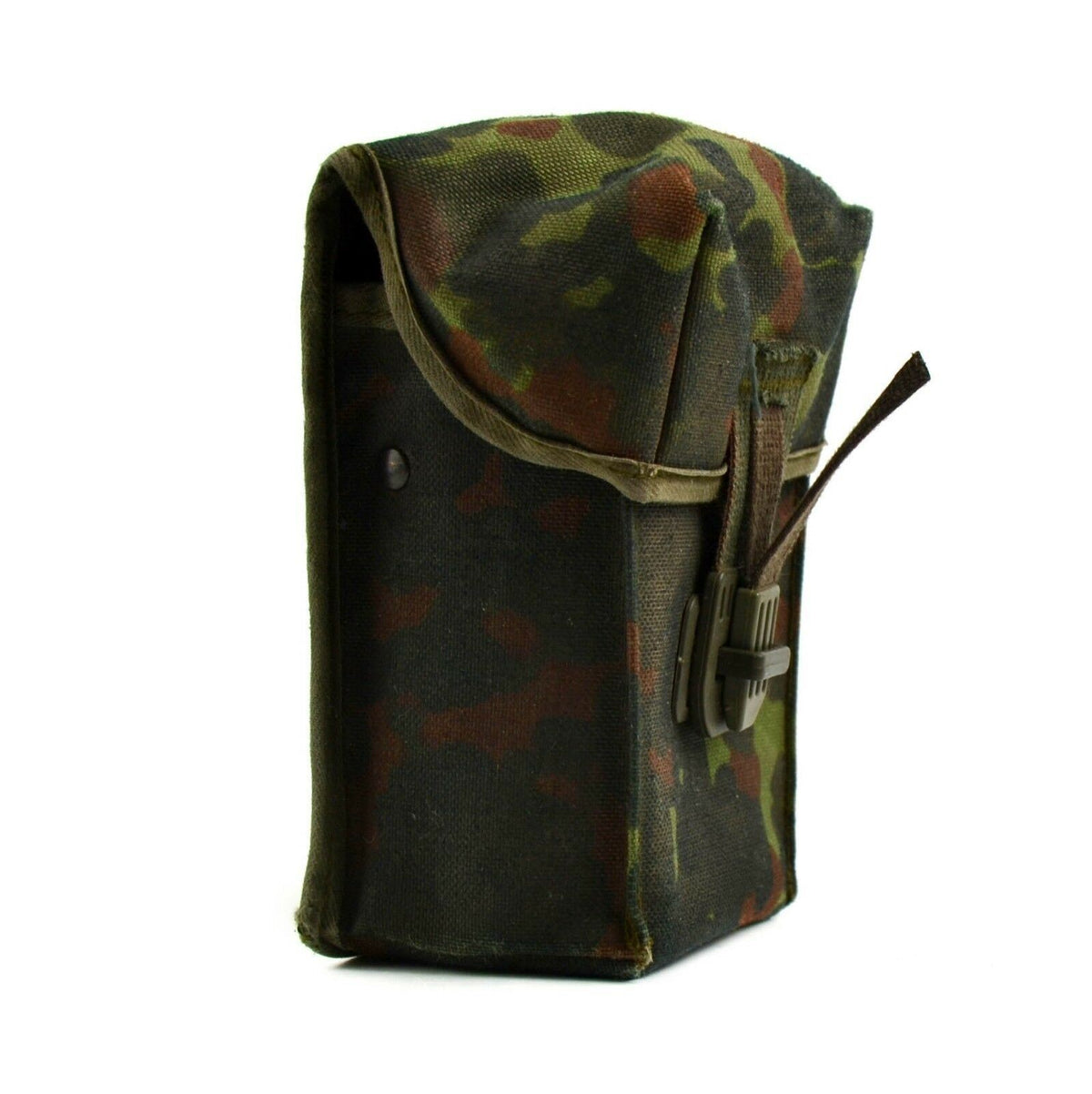 Original Bundeswehr Flecktarn Utility Pouch Gürteltasche Camo