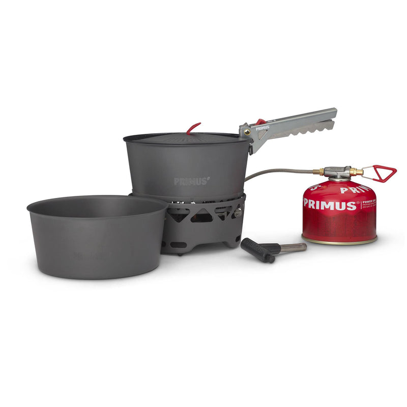 Primus PrimeTech Campingkocher Set 1,3 Liter Kochtopf Kochtopf Outdoor Brenner