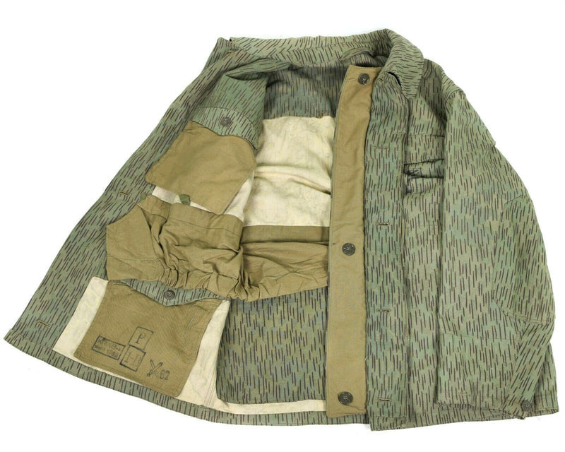 Original tschechische Armee Militär Kampf M60 Feldjacke Parka Regentropfen Camouflage 