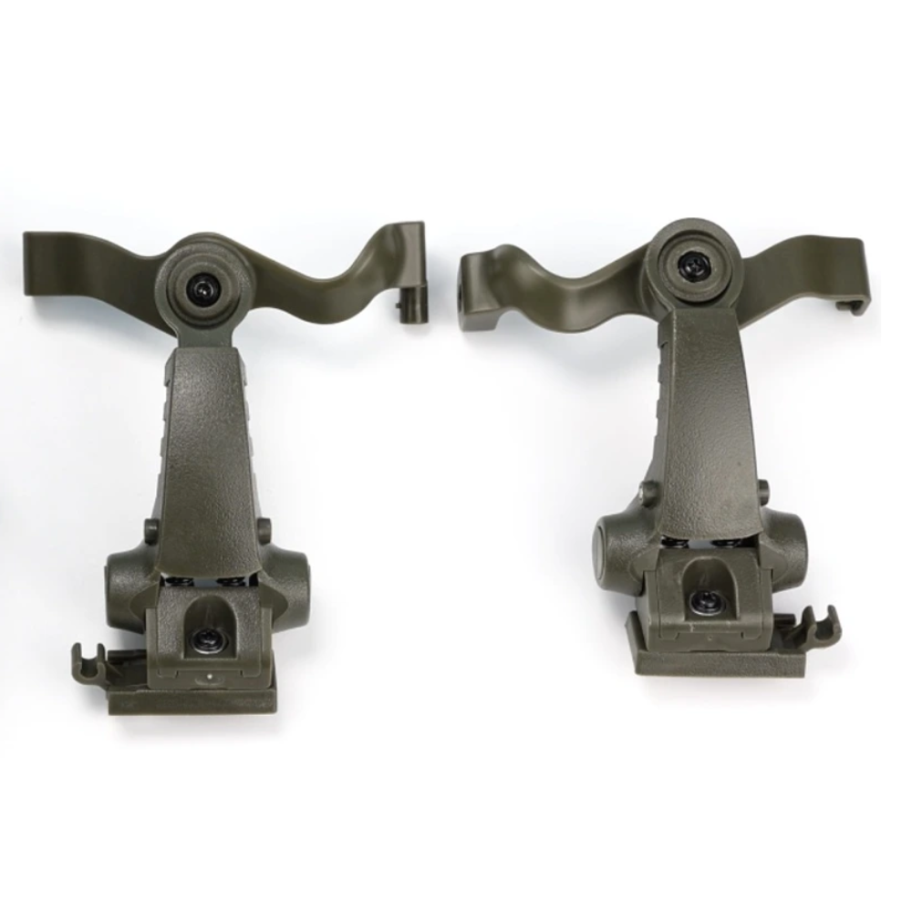 EARMOR M16A ARC Helmschienenadapter PLUS-Serie Gehörschutz Coyote Brown