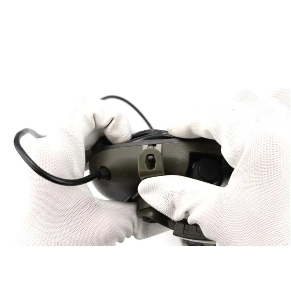 EARMOR M16A ARC Helmschienenadapter PLUS-Serie Gehörschutz Coyote Brown
