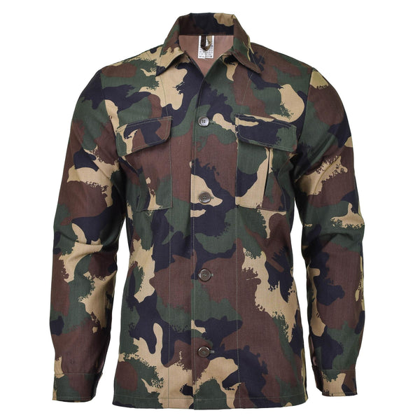Original ungarische Armee Kampf Feld Bluse Camouflage Shirt Militär Überschuss NEU