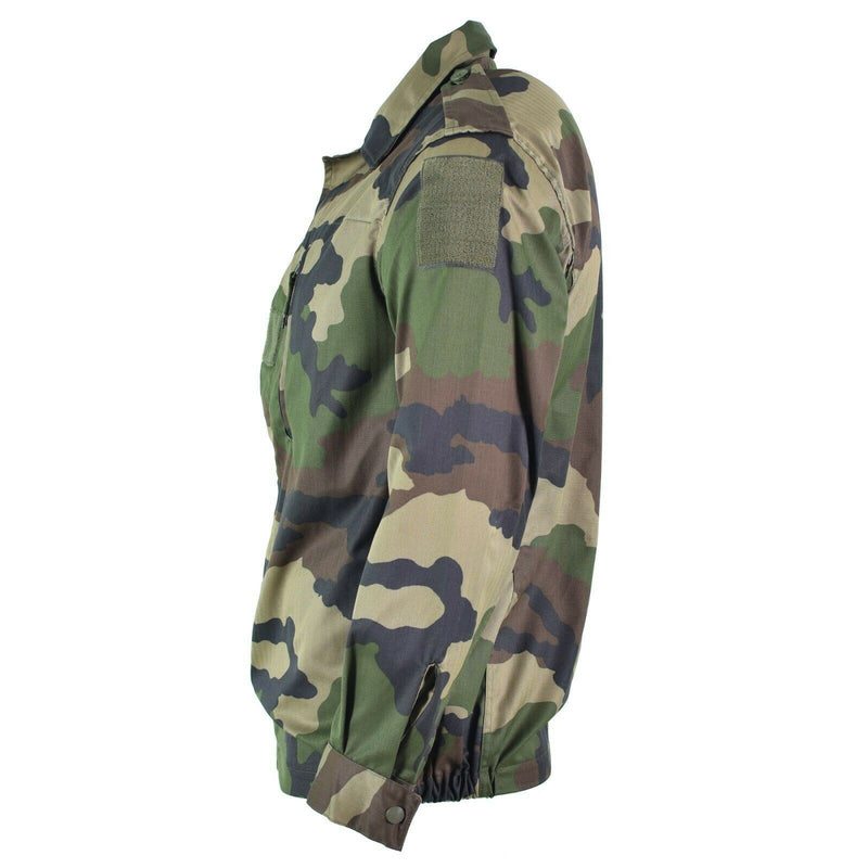 Original französische Armee F2 Kampfjacke Fatigue CE Camouflage Militärausgabe Überschuss NEU