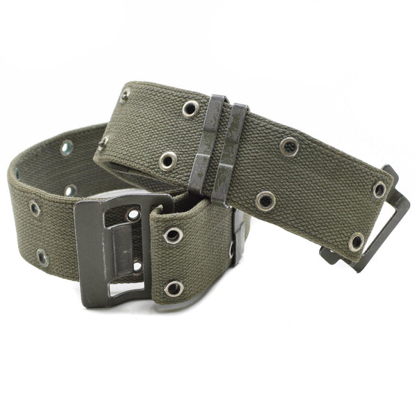 Original französischer Armee-Marine-Gurtband Famas Olive OD Web Frankreich Militär NEU