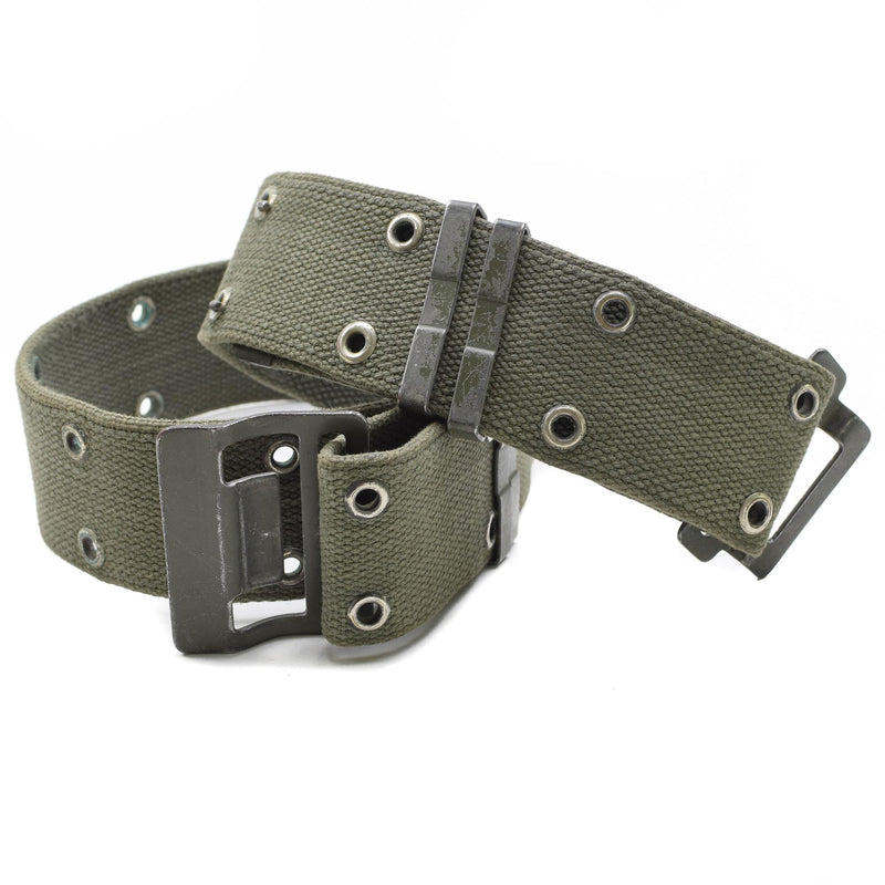 Original französischer Armee-Marine-Gurtband Famas Olive OD Web Frankreich Militär NEU