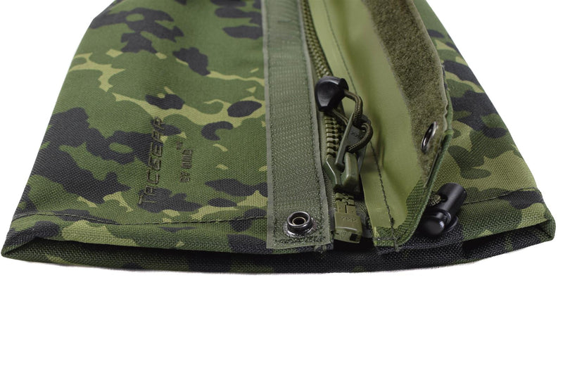 Beingamaschen der Marke TACGEAR, dänisches M84-Tarnmuster, wasserdichte Metallhaken, NEU