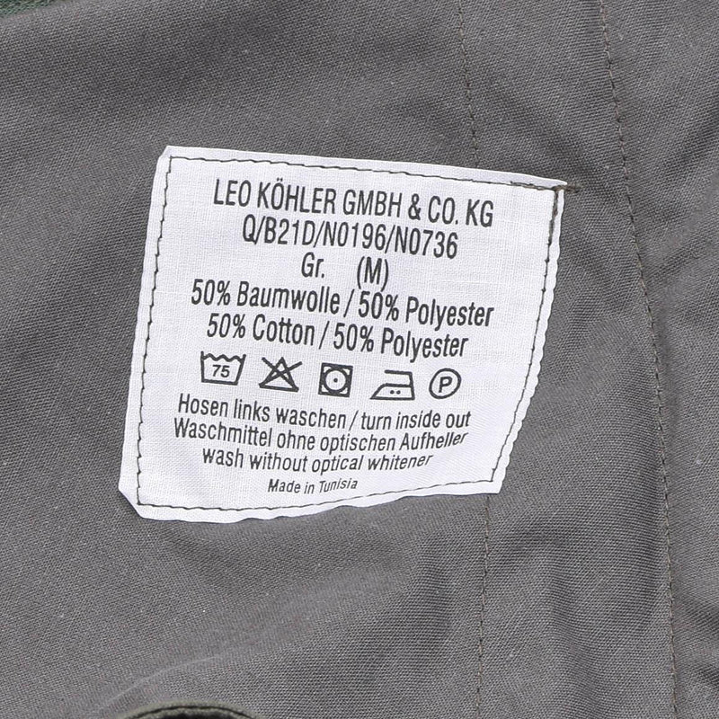 Leo Kohler Militärische Scharfschützen-Kampftaktikhose oliv Feldhose Ripstop
