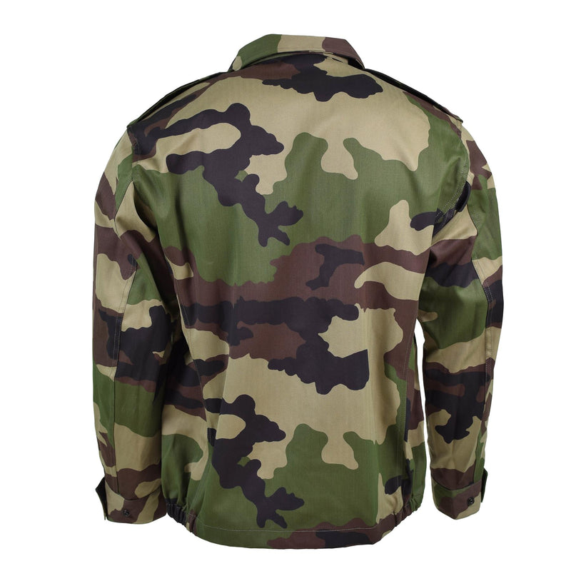 Original französische Armee F2 Kampfjacke Fatigue CE Camouflage Militärausgabe Überschuss NEU