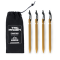 TAC MAVEN Bodennägel Aluminium Zeltplane Hering Set 4 Campingzubehör