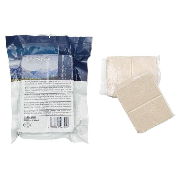 Notration Armee Überlebensnahrung SURVIVOR® Paket Outdoor 125g Army Prepper