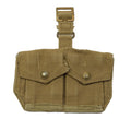 Original britische Armee M37 Gurtband-Patronentasche Doppelmagazintasche Khaki