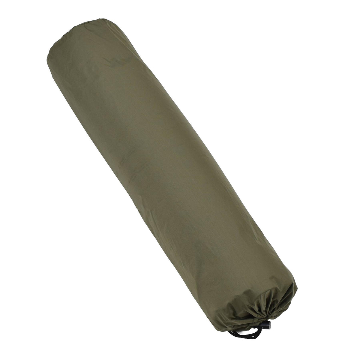 Original holländische Militär-Isomatte, aufrollbare Campingmatte, 180 x 50 cm, Olivgrün