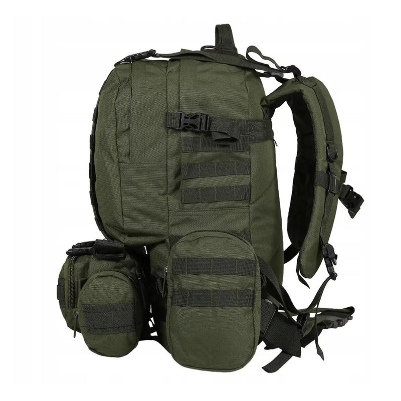 MIL-TEC DEFENSE ASSEMBLY PACK Taktik-Rucksack abnehmbarer Gürtelrucksack oliv