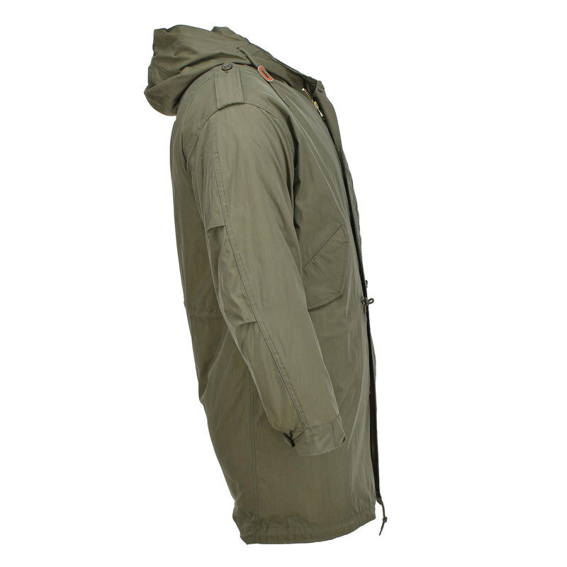 MIL-TEC US Militärstil M51 Parka mit Kapuze, gestepptes, herausnehmbares Futter, oliv NEU