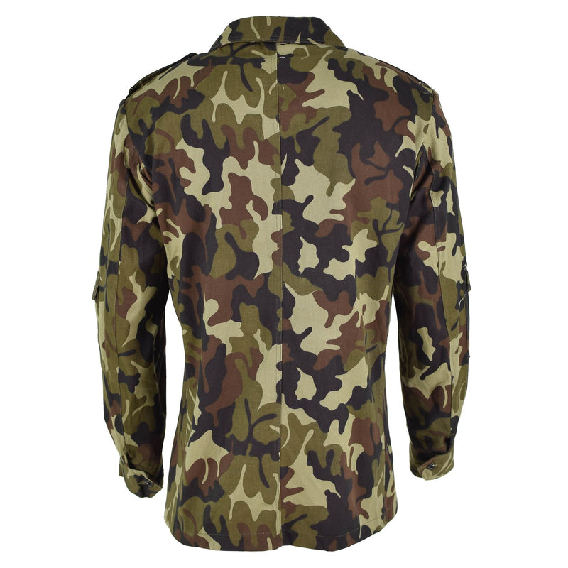 Original rumänische Truppen Feldjacke M93 Camo Leaf BDU Parka Militärausgabe