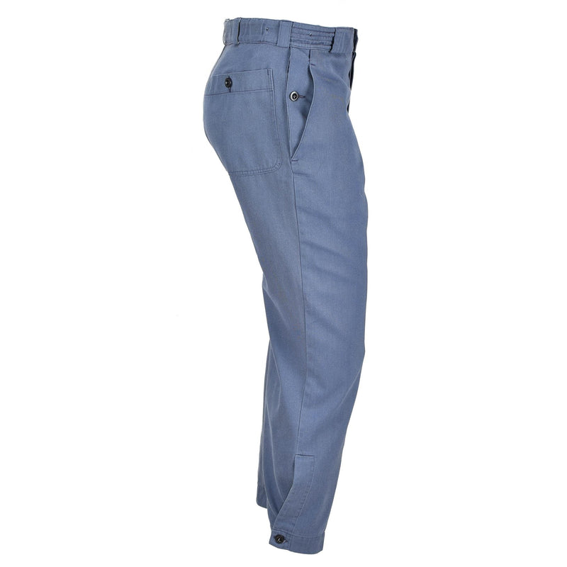 Original Schweizer Zivilschutzhose Blaue Hose Kampfhose Schweiz Militär gebraucht