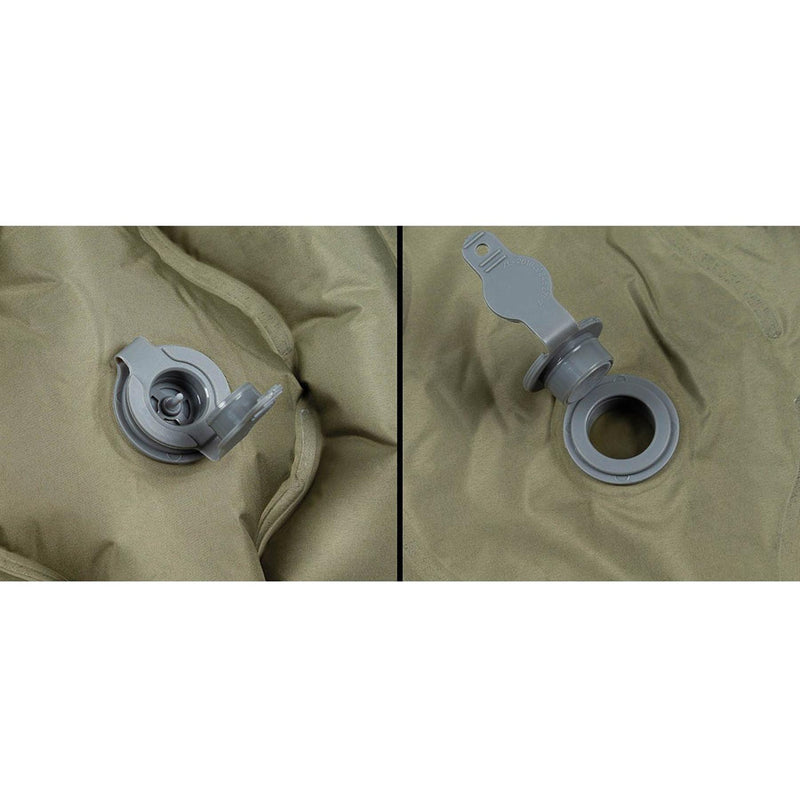 MFH Aufblasbare Isomatte Kopfstütze Leichte wasserdichte Roll-Up Isomatte
