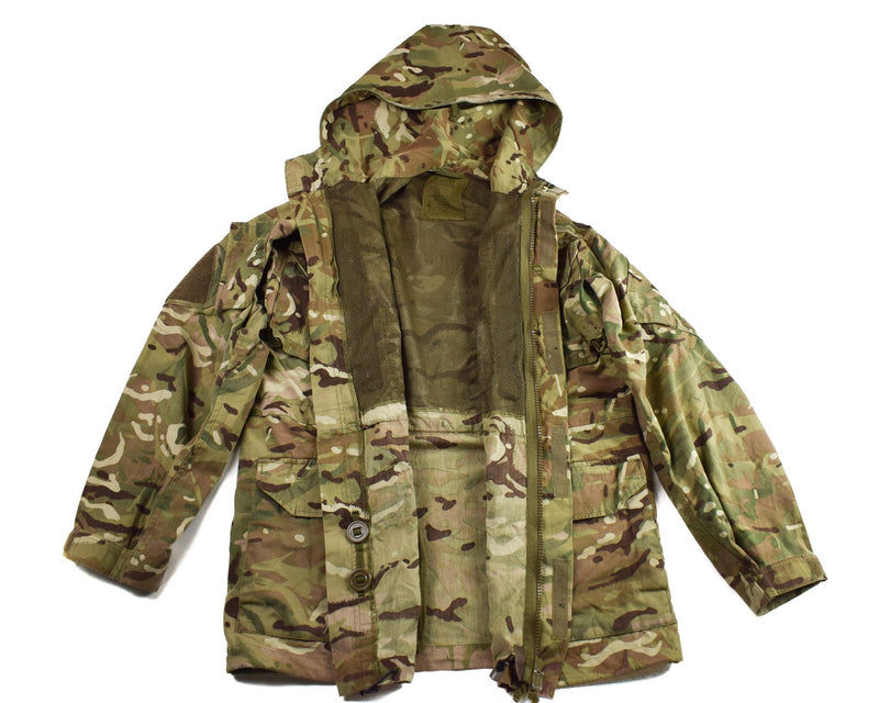 Echte britische Armee Militär Kampf MTP Jacke Parka Kittel winddicht mit Kapuze
