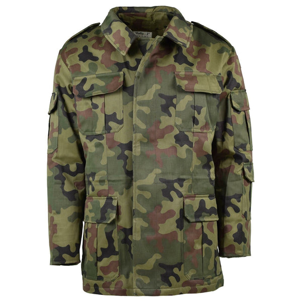 Original polnische Armee Parka Panther Camo Militärjacke Kampf BDU Überschuss NEU
