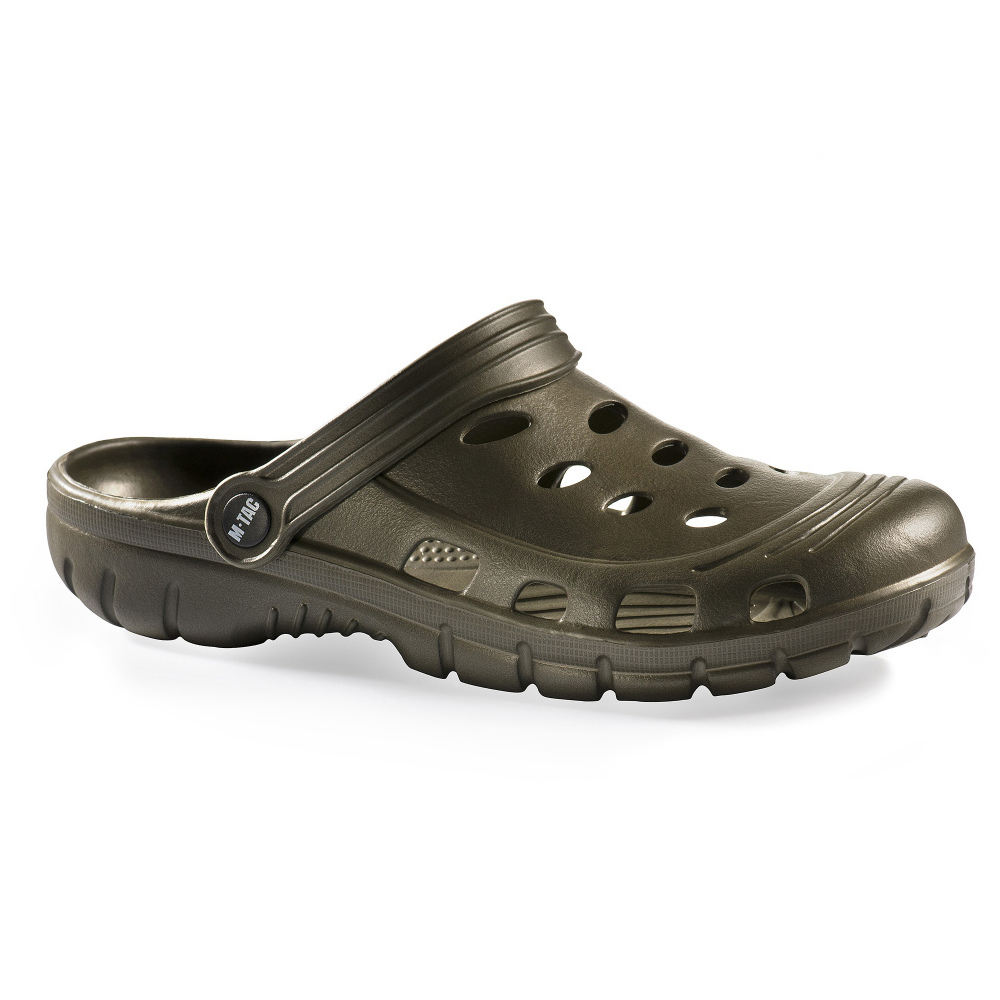 M-TAC EVA Clogs Snug Fit Leichte Outdoor-Campingschuhe Fersenriemen Oliv