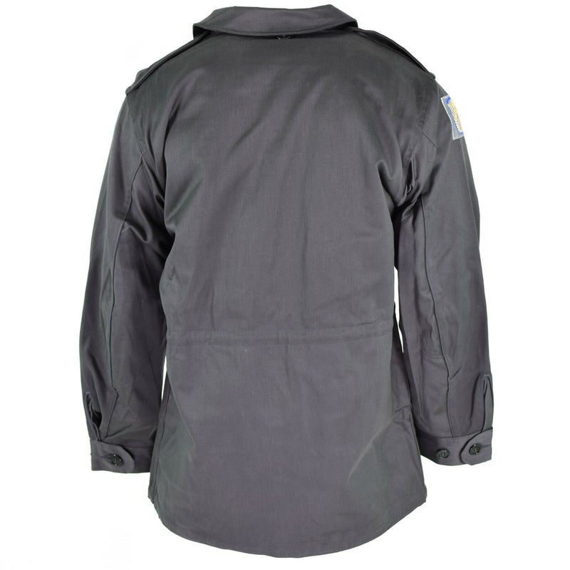 Echte dänische Armee Kampfjacke M71 Dänemark Militär grau Feld Überschuss NEU