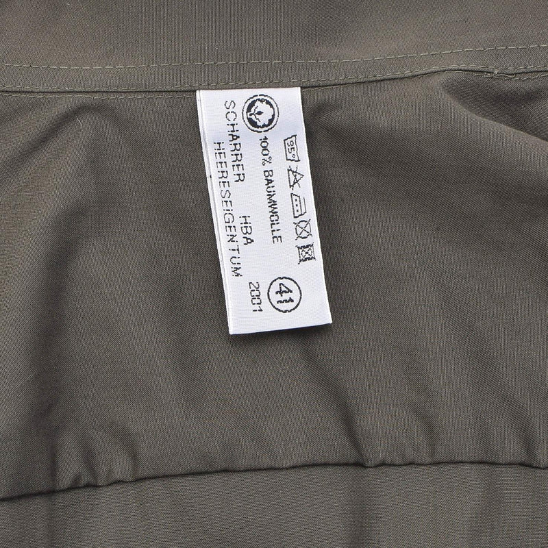 Original Österreichisches Bundesheer Felddiensthemd oliv Bundesleicht NEU