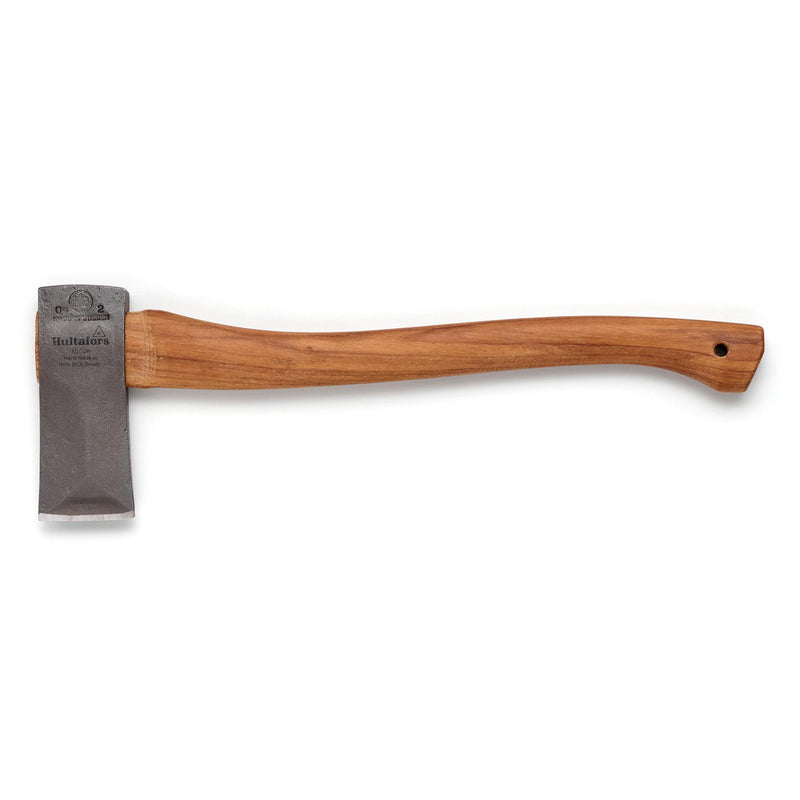 HULTAFORS Spaltaxt handgeschmiedetes Beil sandgestrahlte Beschichtung Hickory-Stiel