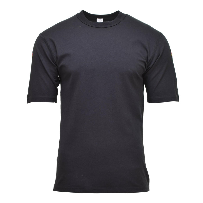 Leo Kohler Militär T-Shirts Armeepersonal Uniform First Layer Unterhemd schwarz