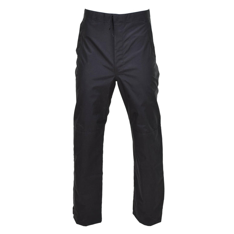 Original britische Metropolitan-Polizeihose, wasserdichte Outdoor-Regenhose, schwarz