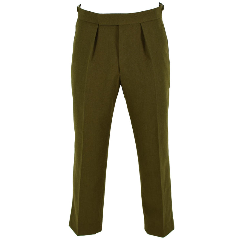 Originale offizielle Uniformhose der britischen Armee, OD-Paradehose, Militärausgabe