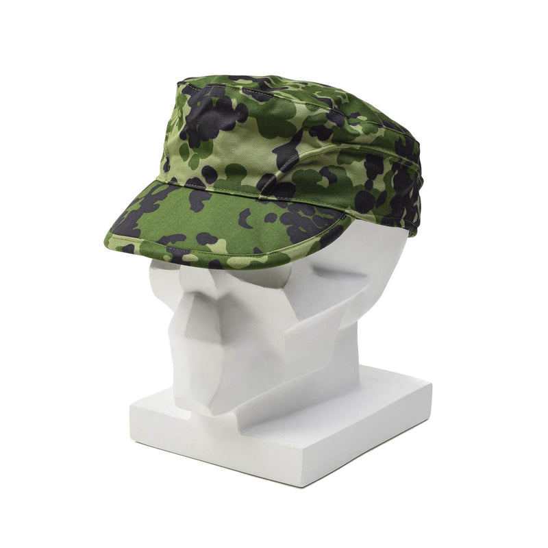 Original dänische Militärtruppen Feldmütze mit klappbaren Ohrenklappen M84 leicht NEU