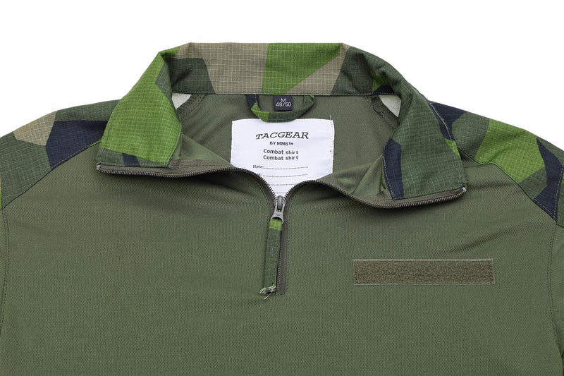 TACGEAR Marke Schwedische Militär-Stil Kampfhemden Feld Splitter Camouflage Unterwäsche