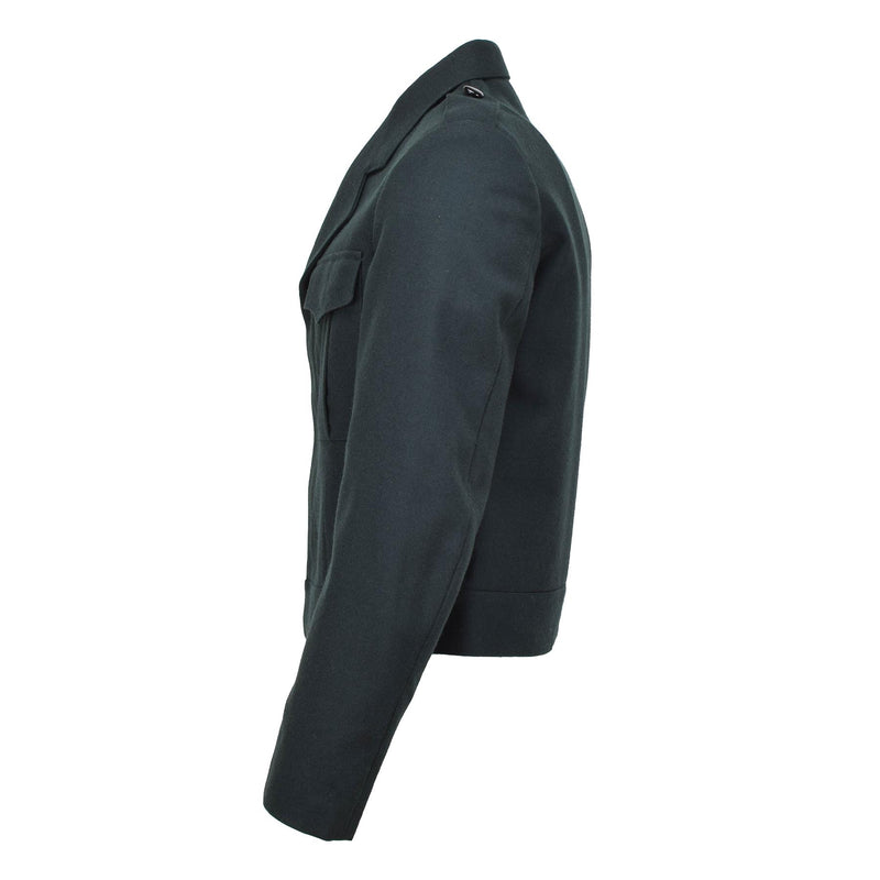 Original belgische Armee Bluse Jacke Feldtruppen lässig Wolle Blouson grün NEU