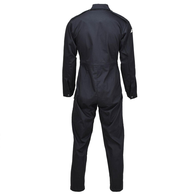 Original britischer Militär-Mechaniker-Overall, Arbeitskleidung, Uniform, Arbeitsoverall, schwarz