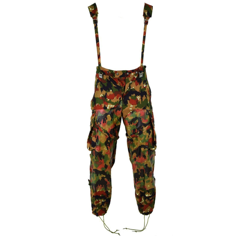 Original Schweizer Armee Feldhose M70 Schweiz Kampf Camo Scharfschützenhose NEU
