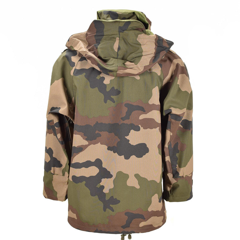 Original französische Militär-Regenjacke aus Trilaminat, Feldregenmantel CCE NEU