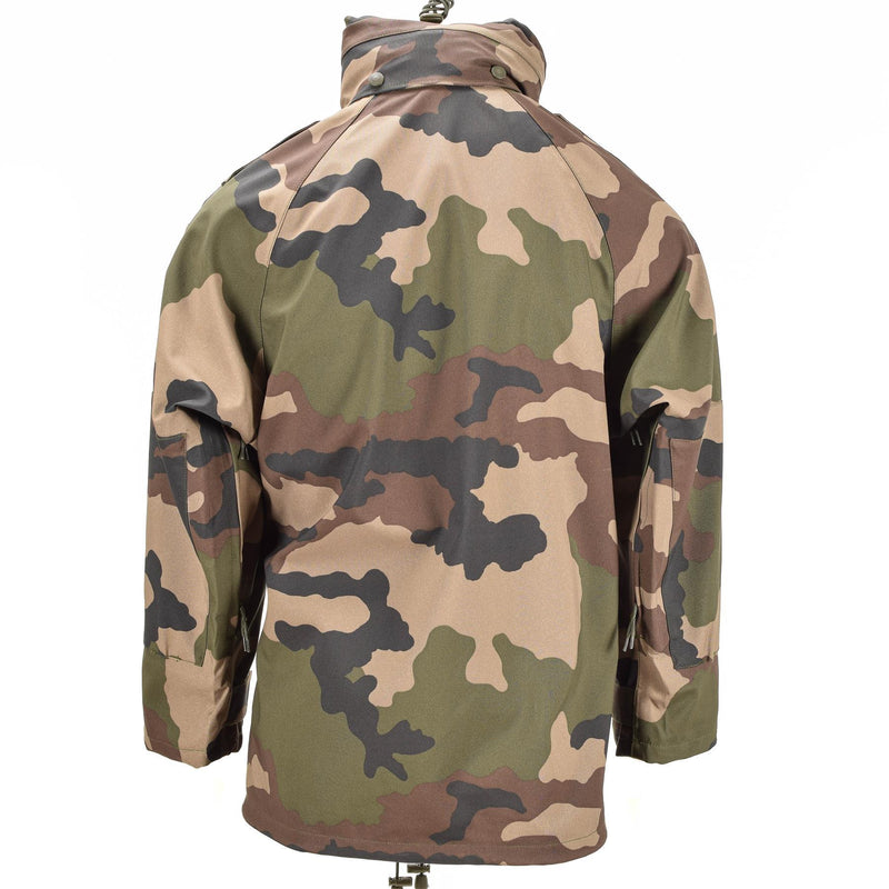 Original französische Militär-Regenjacke aus Trilaminat, Feldregenmantel CCE NEU