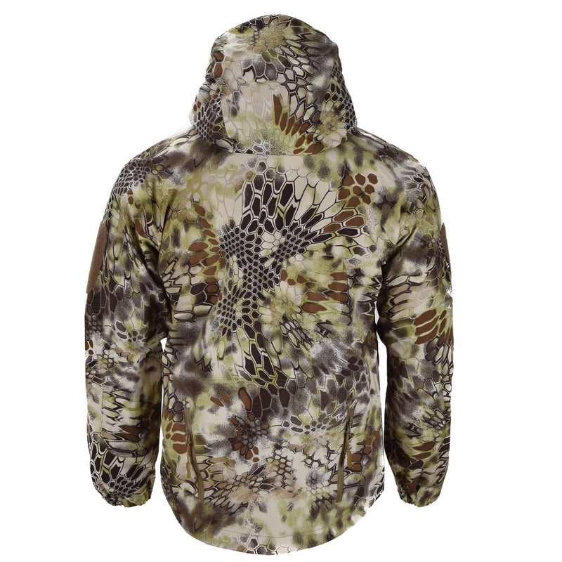Mil-Tec Brand Jacke Hardshell Wasserdicht Herren Regenbekleidung MANDRA® Camo Herrenbekleidung