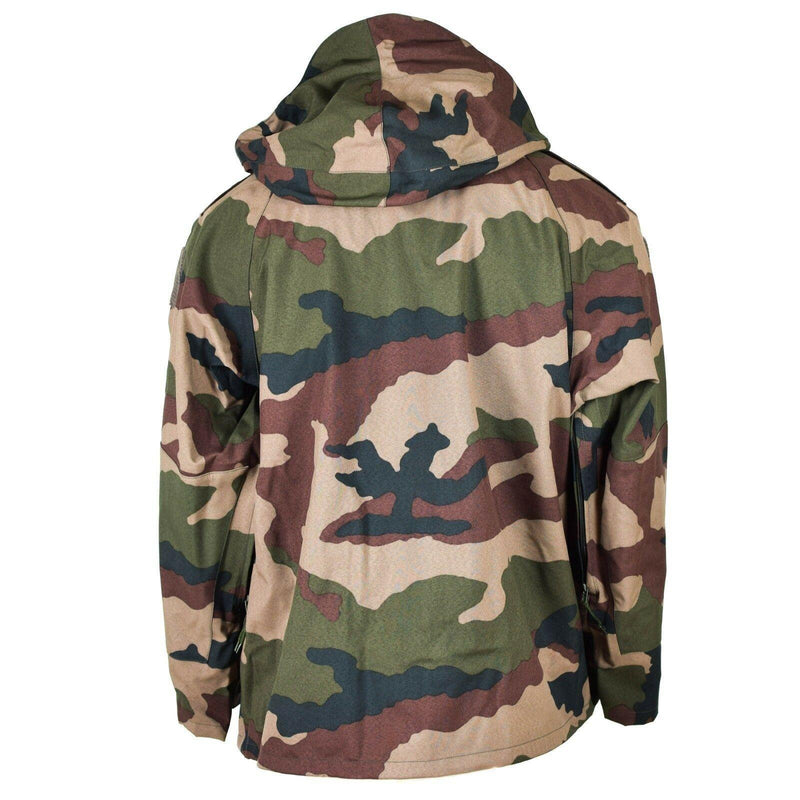 Original französische Militär-Regenjacke aus Trilaminat, Feldregenmantel CCE NEU