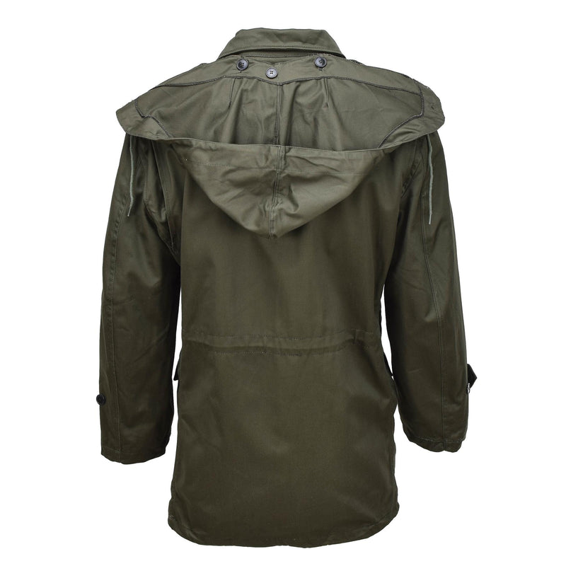 Original griechische Militär M65 Felduniform Jacke oliv Armee Überschuss Parka NEU