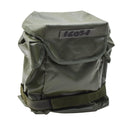 Original österreichisches Militär-Drager-Gasmasken-Set, dekorativer Zweck, Oliv